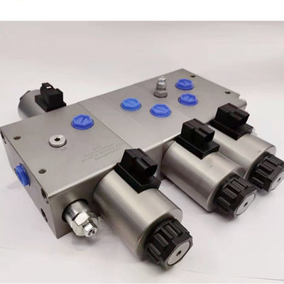 quality  cartridge Hydraulic Solenoid Valve Manifold Block customized factory