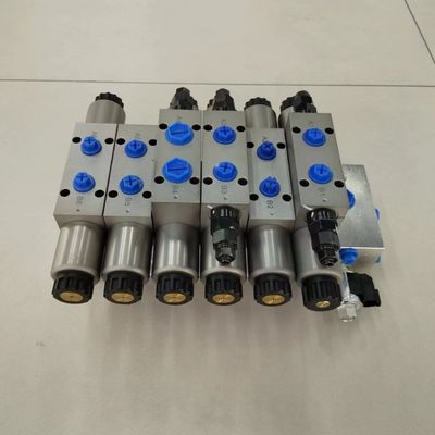 quality  Customized valve manifolds OEM / ODM Hydraulic Valve Manifolds Solenoid Proportional Valve Group factory