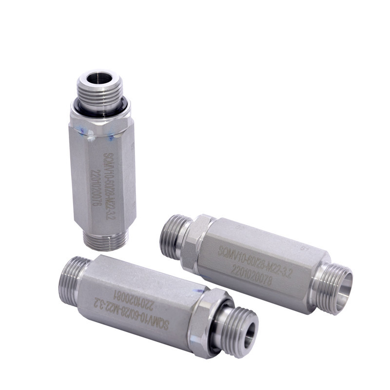 STB Series Hydraulic Throttle Valve - Bi-Directional Flow Restrictor, Carbon Steel, Size STB-G3/8