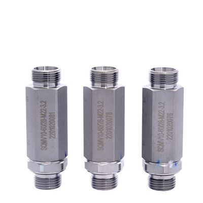350Bar Hydraulic Flow Valve Iron Single Way Solenoid Throttle Valve