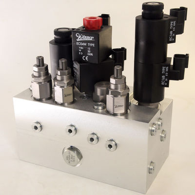 Modular Hydraulic Valve Manifolds Groups Aluminium Manifold Block