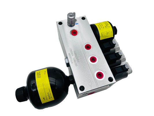 Excavator Hydraulic Pilot Control Valve Steel Or Aluminium Valve Body