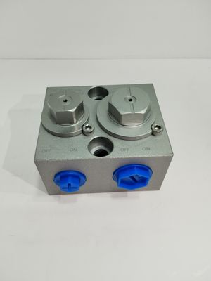 Steel Manifold Mounted Hydraulic Ball Valve Cut Off Low Maintenance