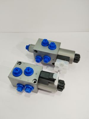 K28DCF08-10-210-27ER 27V hydraulic solenoid control valve 8 way steel solenoid valves