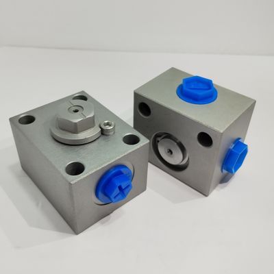 315 Bar High Pressure Hydraulic Ball Valve Two Way Two Position Straight Type