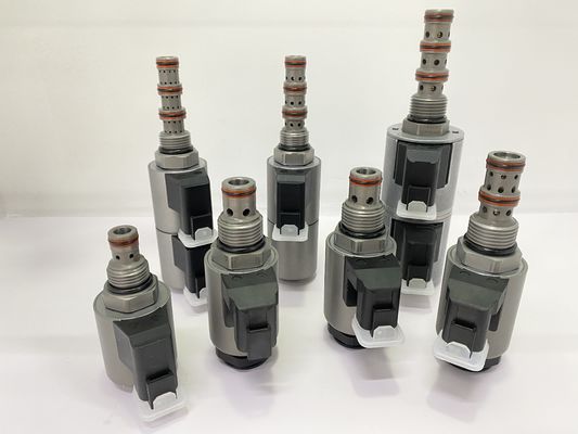 KSF08-22-0-NExcavator Hydraulic Cartridge Solenoid Valve VC12 Cavity Hole
