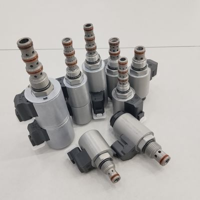 KSV10-40-0-N Hydraulic 2 Position 4 Way Solenoid Valve Double Coil On / Off Control Valve