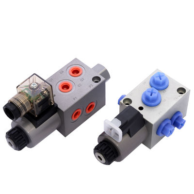 High Efficient Solenoid Control Valve 6 Way 2 Position Hydraulic Electric Valve
